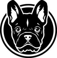 francés buldog - alto calidad logo - ilustración ideal para camiseta gráfico vector