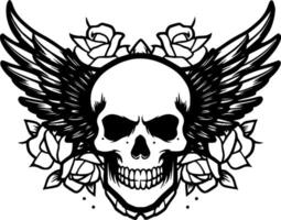 Skull - High Quality Logo - illustration ideal for T-shirt graphic vector