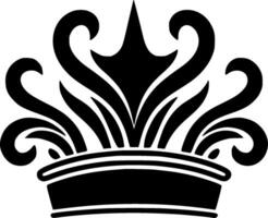 Crown - Minimalist and Flat Logo - illustration vector