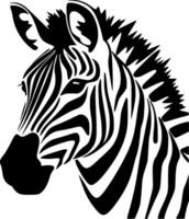 Zebra - High Quality Logo - illustration ideal for T-shirt graphic vector