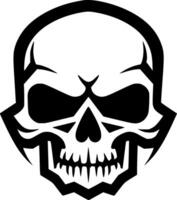 cráneo - alto calidad logo - ilustración ideal para camiseta gráfico vector