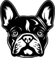 francés buldog - alto calidad logo - ilustración ideal para camiseta gráfico vector