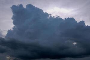 the sky a thunder-storm photo