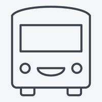 Icon Transport. related to Photos and Illustrations symbol. line style. simple design illustration vector