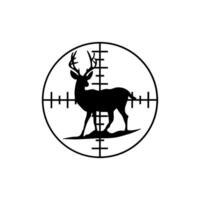 Deer Silhouette Illustration vector