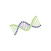 DNA Illustration Logo vector