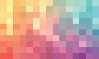 Abstract and colorful pixel background. vector