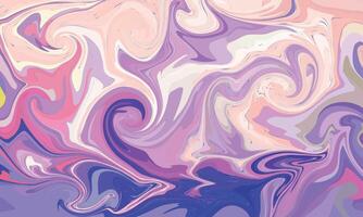 Multicolour colourful background in acrylic pouring vector