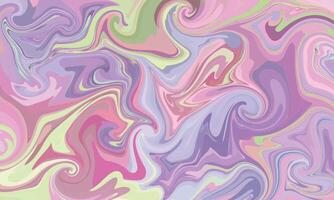 Multicolour colourful background in acrylic pouring vector