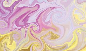 Multicolour colourful background in acrylic pouring vector