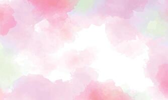 Hand painted watercolor abstract watercolor background vector