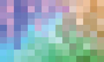 Abstract and colorful pixel background. vector