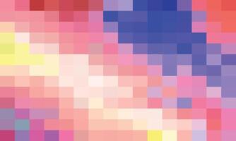 abstract and colorful pixel background vector