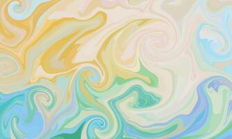 Multicolour colourful background in acrylic pouring vector