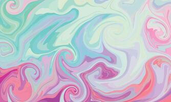 Multicolour colourful background in acrylic pouring vector