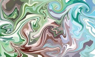 Multicolour colourful background in acrylic pouring vector