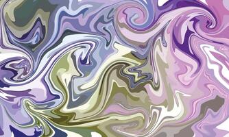 Multicolour colourful background in acrylic pouring vector