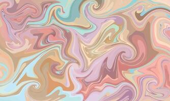 Multicolour colourful background in acrylic pouring vector