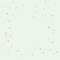 confetti concept design template holiday happy day white background vector