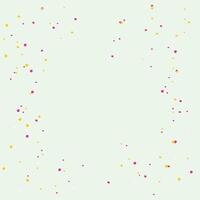 confetti concept design template holiday happy day white background vector