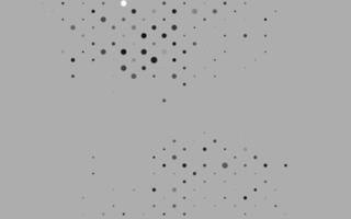 Light Silver, Gray pattern with spheres. vector