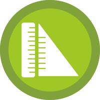 Geometry Glyph Multi Circle Icon vector