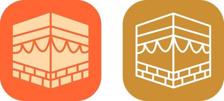 Khana Kaaba Icon Design vector
