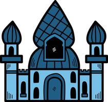 A building with a dome give the building a sense of warmth and spirituality vector