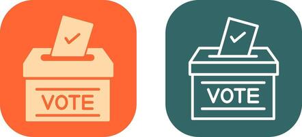 Ballot Icon Design vector