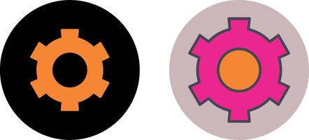 Setting Gear Icon Design vector