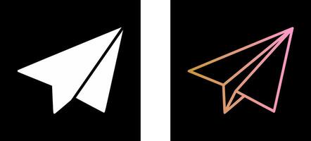 Paper Plane Icon Design vector