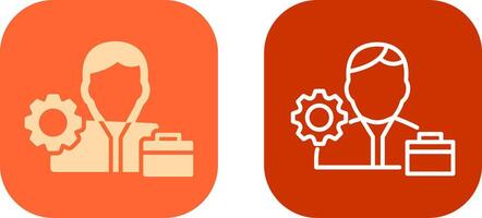 Employee Icon Design vector