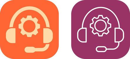 Technical Support Icon Design vector