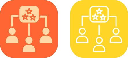 Reputation Management Icon Design vector