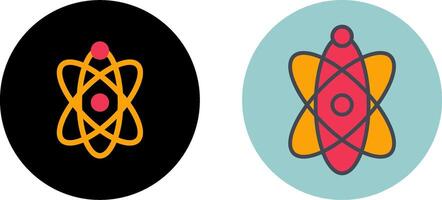 Atom Icon Design vector