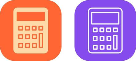 Calculator Icon Design vector