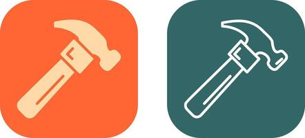 Hammer Icon Design vector