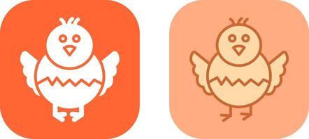 Chick Icon Design vector