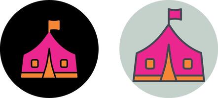 Tent Icon Design vector