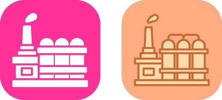 Factory II Icon Design vector