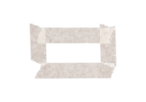 masking tape object on transparent background png