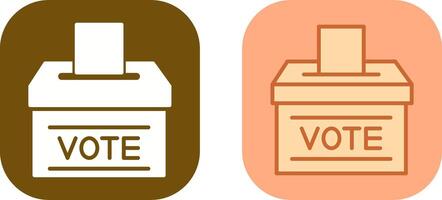 diseño de icono de voto vector