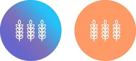 Wheat Icon Design vector