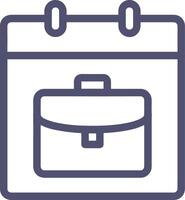 Calendar Icon symbol image for schedule or appointment vector