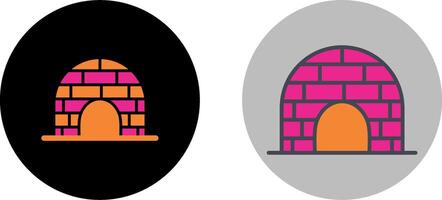 Igloo Icon Design vector