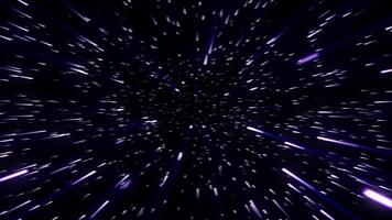 a star burst is shown in the dark with many lights video