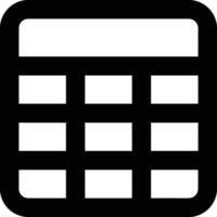 Calendar Icon symbol image for schedule or appointment vector