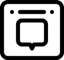 Calendar Icon symbol image for schedule or appointment vector