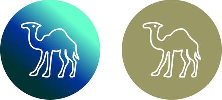 Camel Icon Design vector