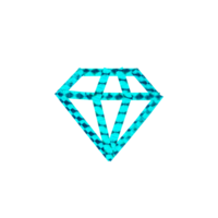 sticky tape diamond icon, on transparent background png